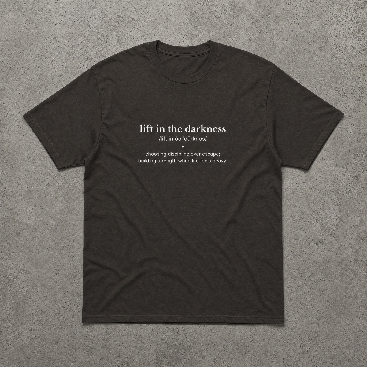 The Definition T-Shirt (Vintage Black)