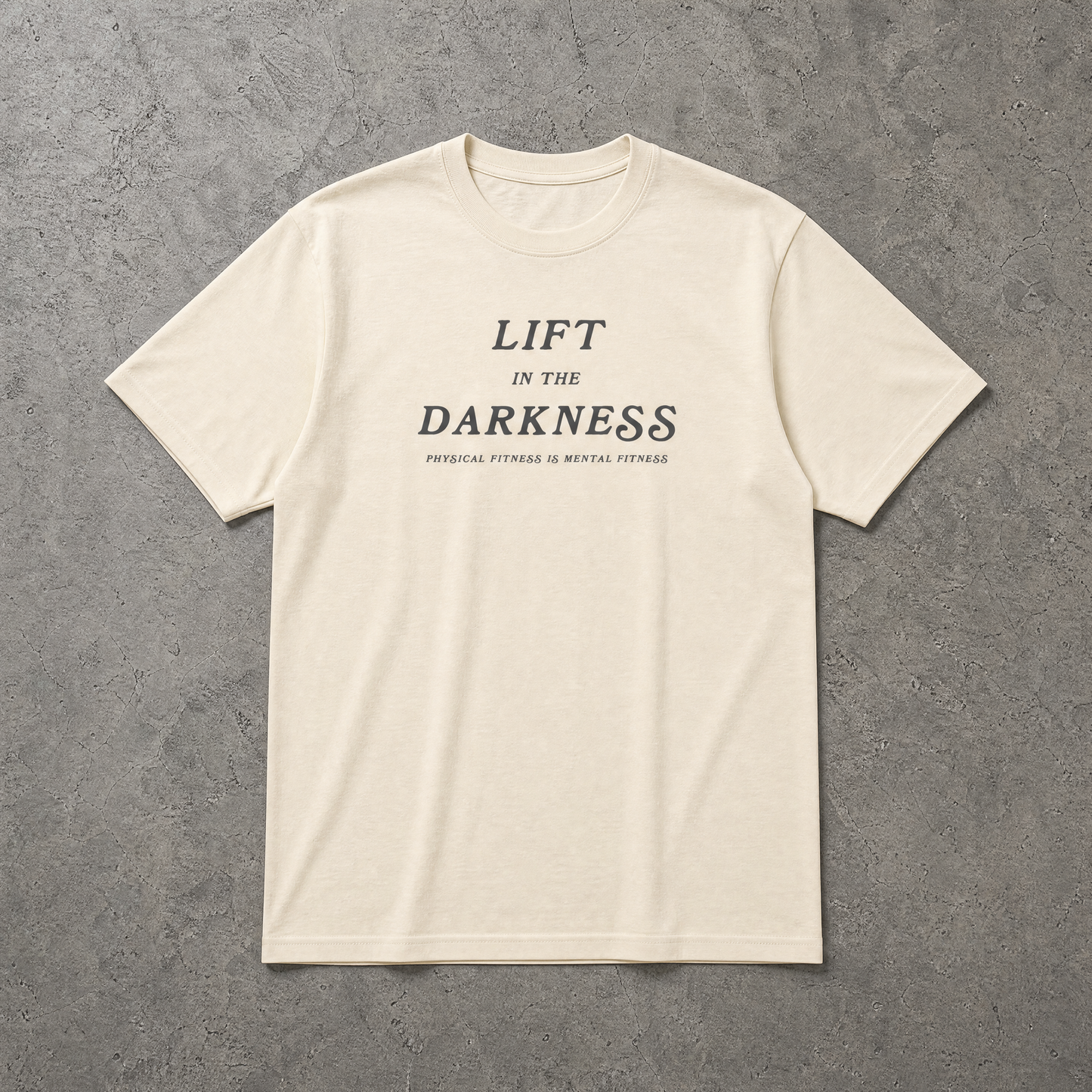 Lift in the Darkness T-Shirt (Vintage White)