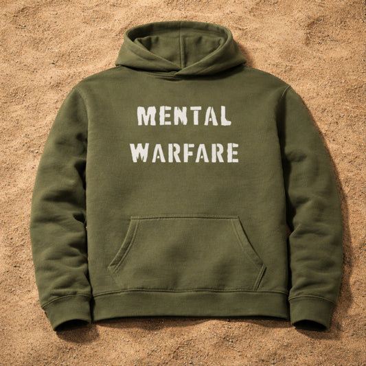 Mental Warfare Oversized Hoodie (Military Green)