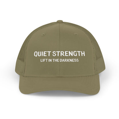 Quiet Strength Snapback Trucker Hat