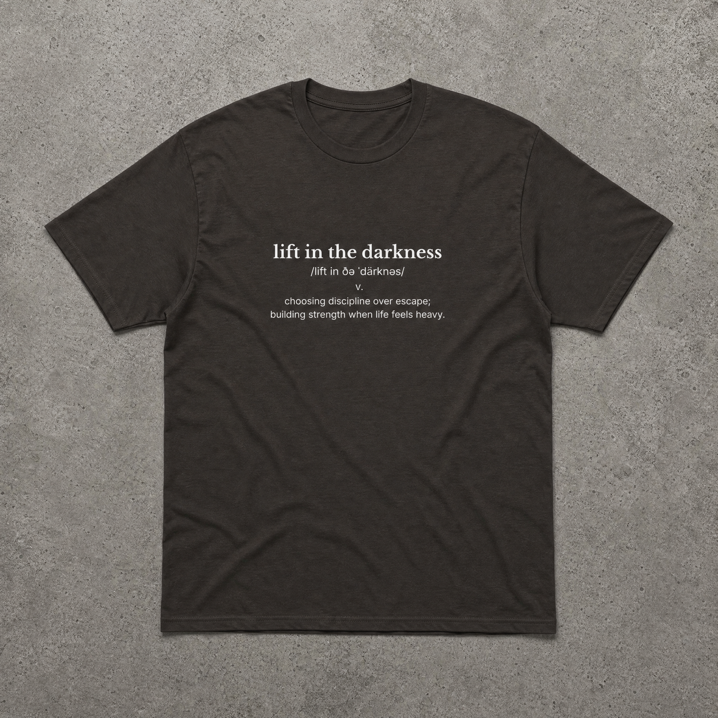 The Definition T-Shirt (Vintage Black)