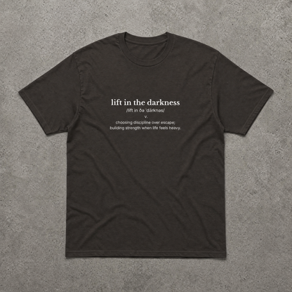 The Definition T-Shirt (Vintage Black)