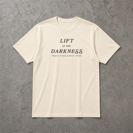 Lift in the Darkness T-Shirt (Vintage White)