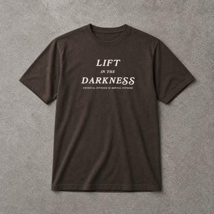 Lift in the Darkness T-Shirt (Vintage Black)
