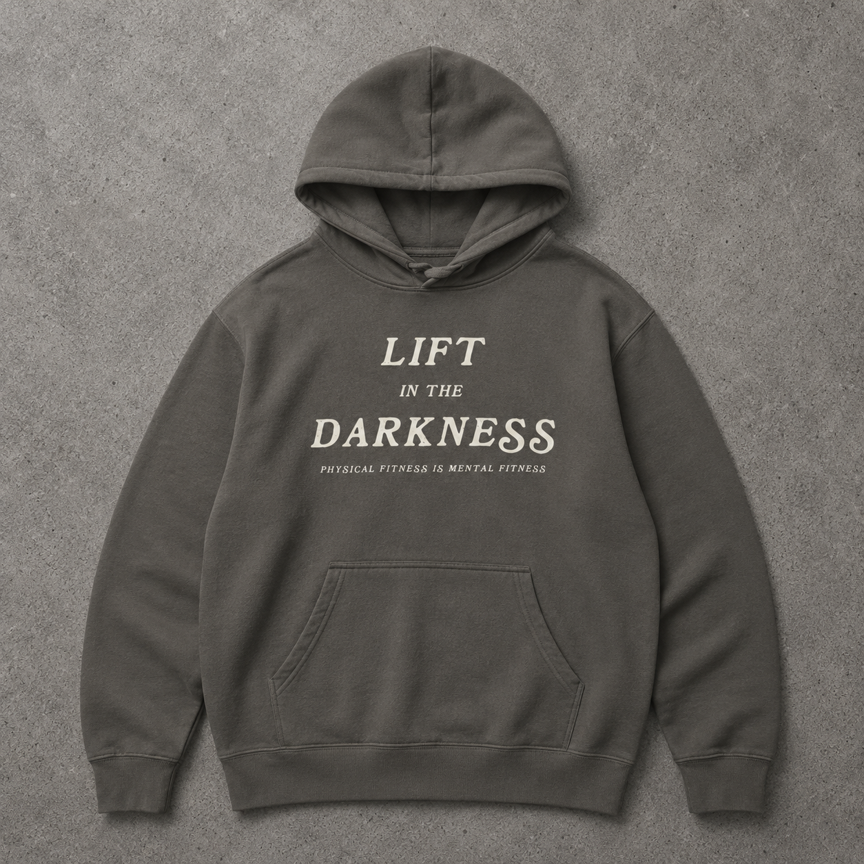 Lift in the Darkness Hoodie (Pepper)