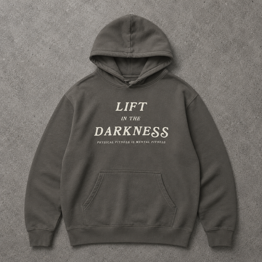Lift in the Darkness Hoodie (Pepper)
