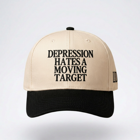 Depression Hates A Moving Target Hat