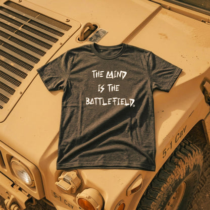 The Mind is the Battlefield Heavyweight T-Shirt (Vintage Black)