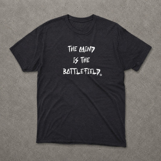 The Mind is the Battlefield T-Shirt (Vintage Black)