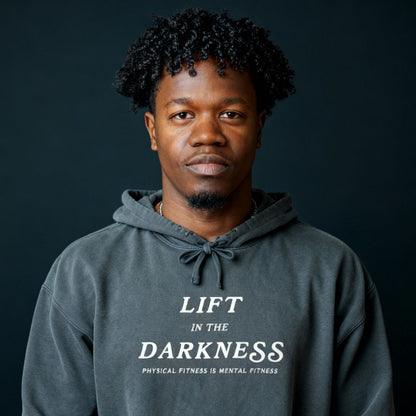 Lift in the Darkness Hoodie (Pepper)