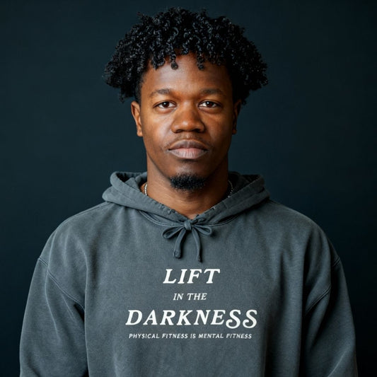 Lift in the Darkness Hoodie (Pepper)