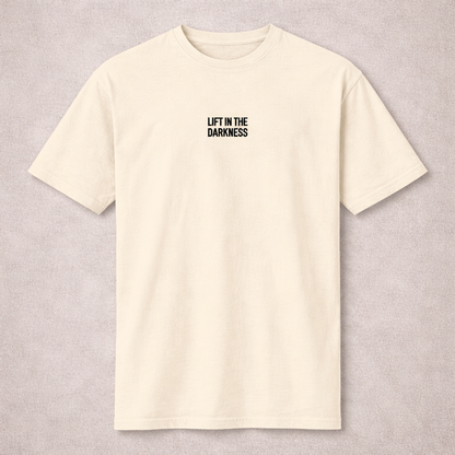 Depression Hates A Moving Target T-Shirt (Vintage White)